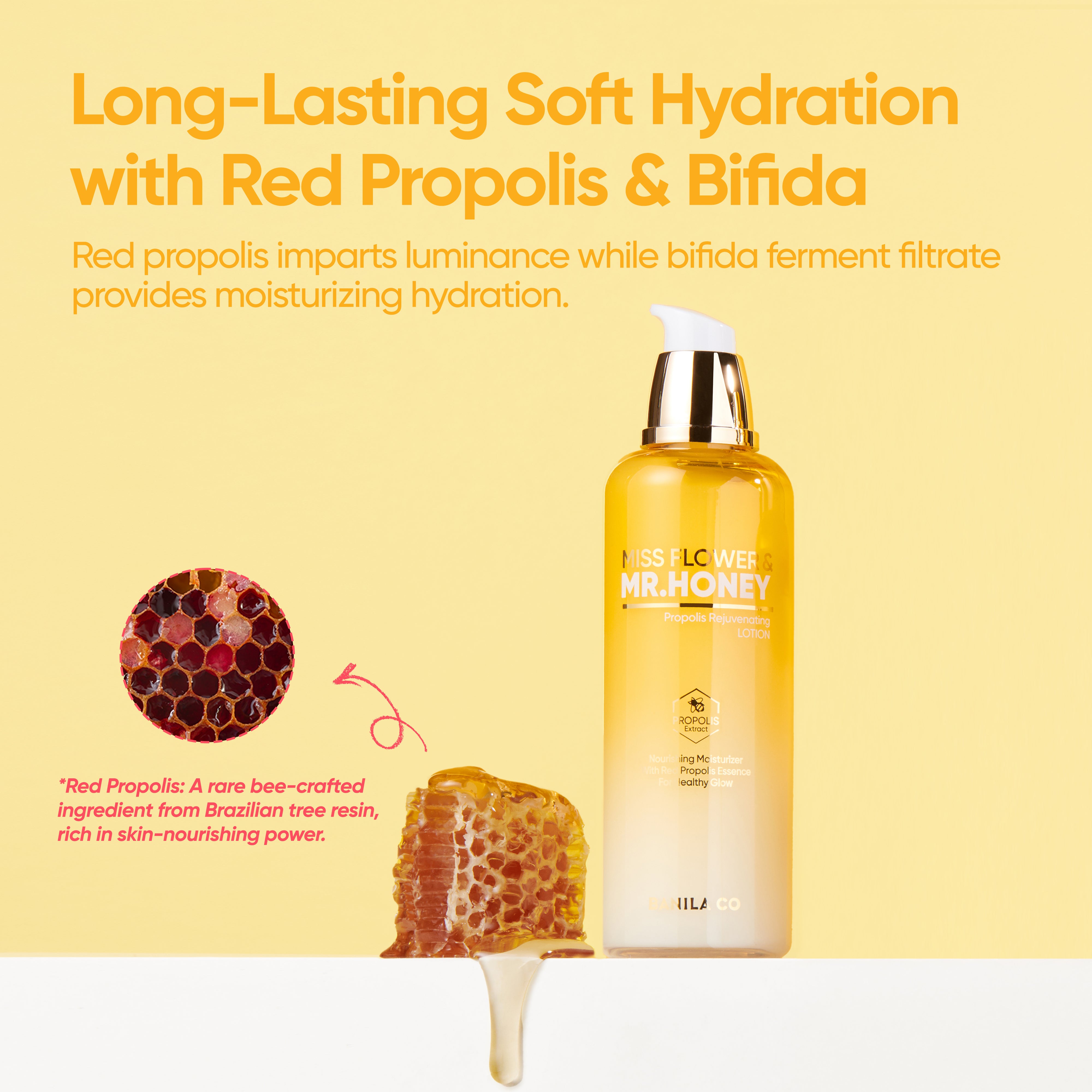 Banila Co Miss Flower Mr Honey lotion 150 ml propolis