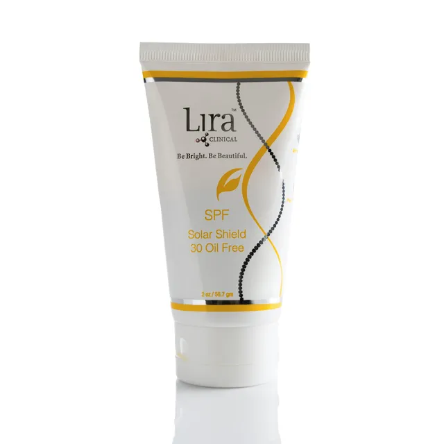Lira Clinical SPF Solar Shield 30 Oil Free solkrem fet hud