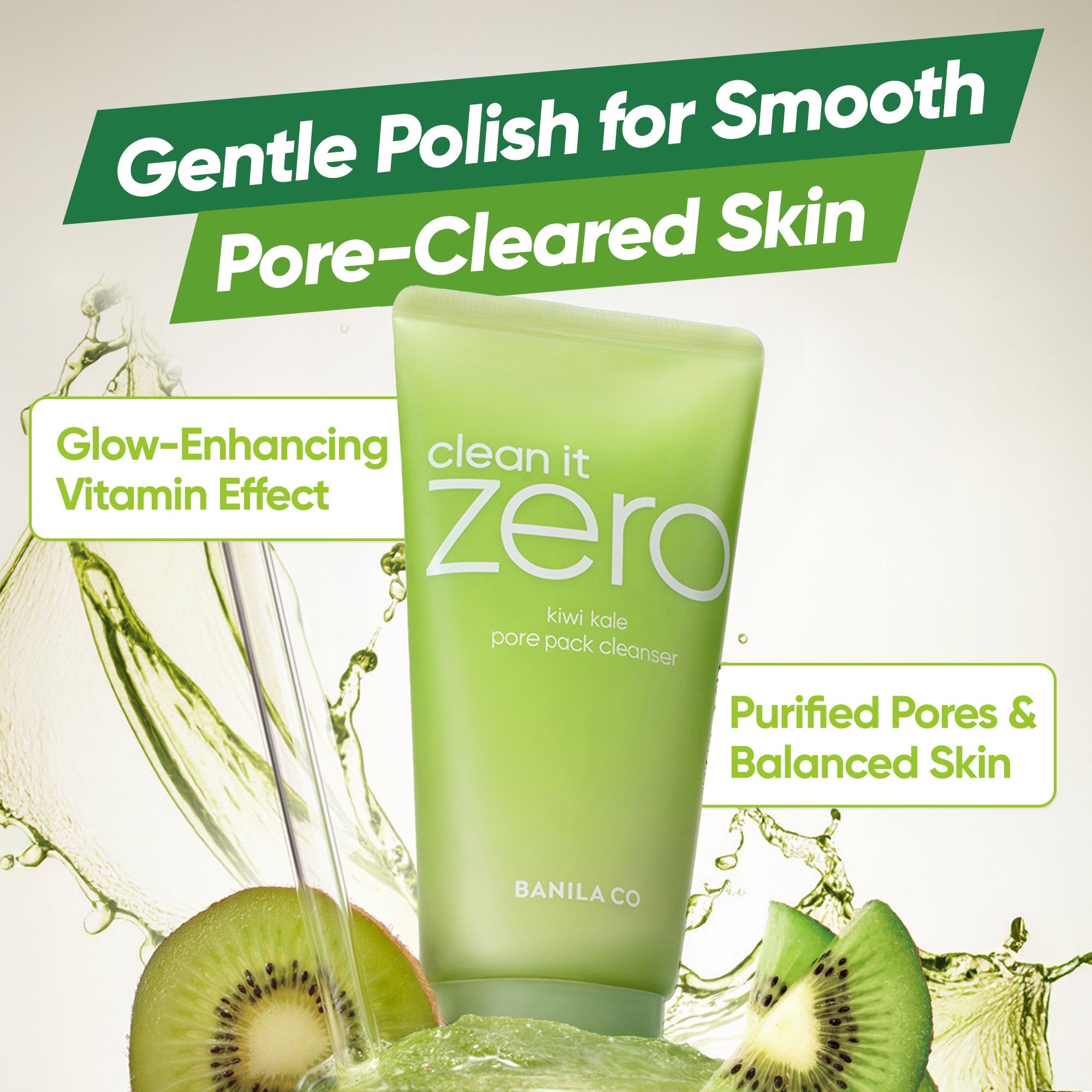 Banila Co Clean It Zero Kiwi Kale Pore Pack rens mot porer
