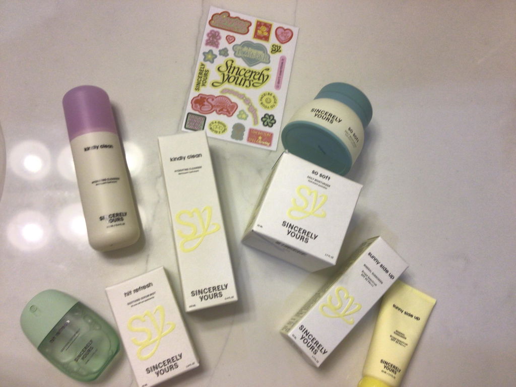 Sincerely Yours The Essentials hudpleiesett 4-steg mot kviser
