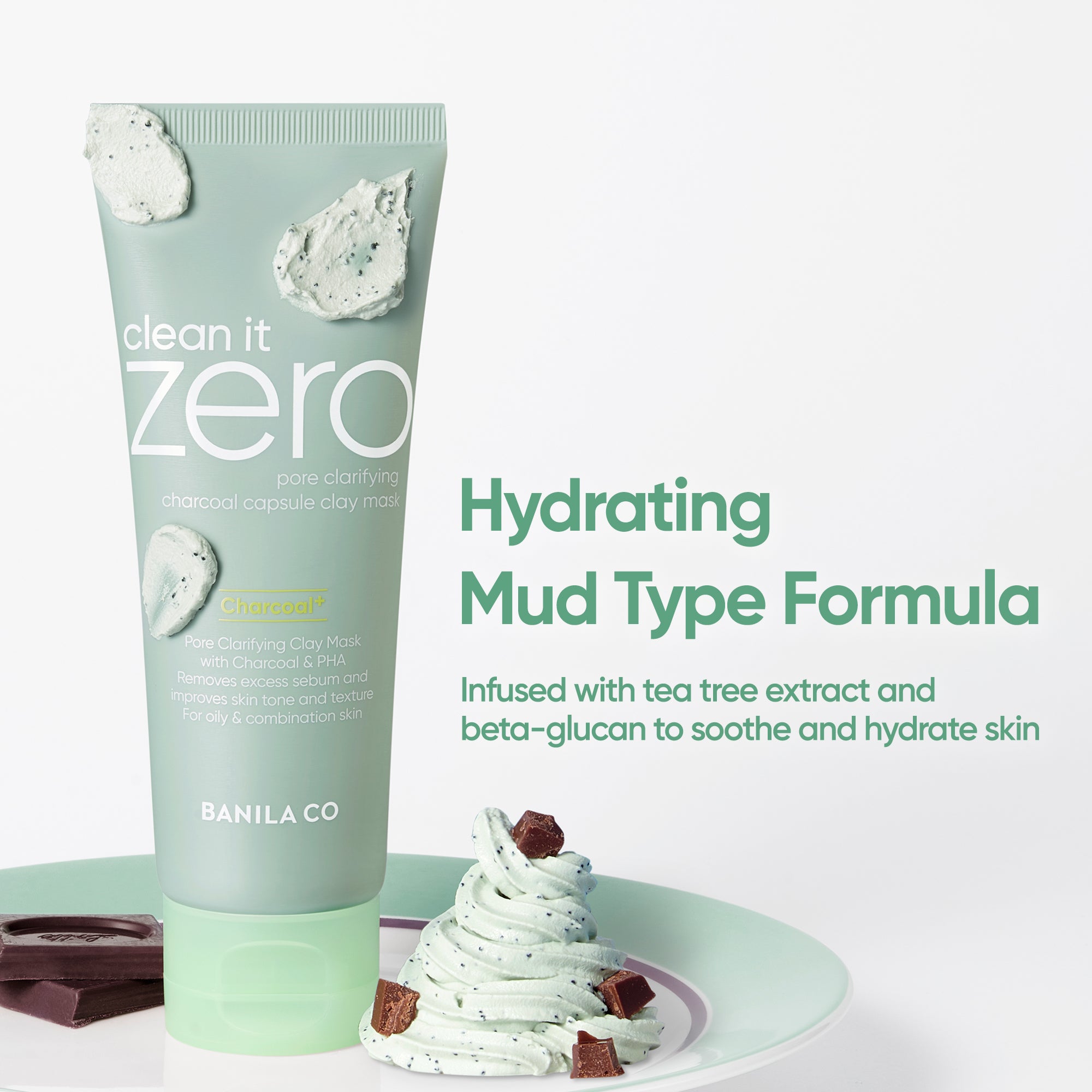 Banila Co Clean It Zero Charcoal Capsule leirmaske mot kviser