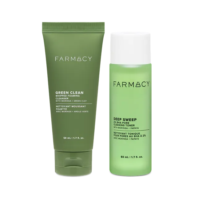 Farmacy Pore-Cleansing Duo rensesett gavesett mild