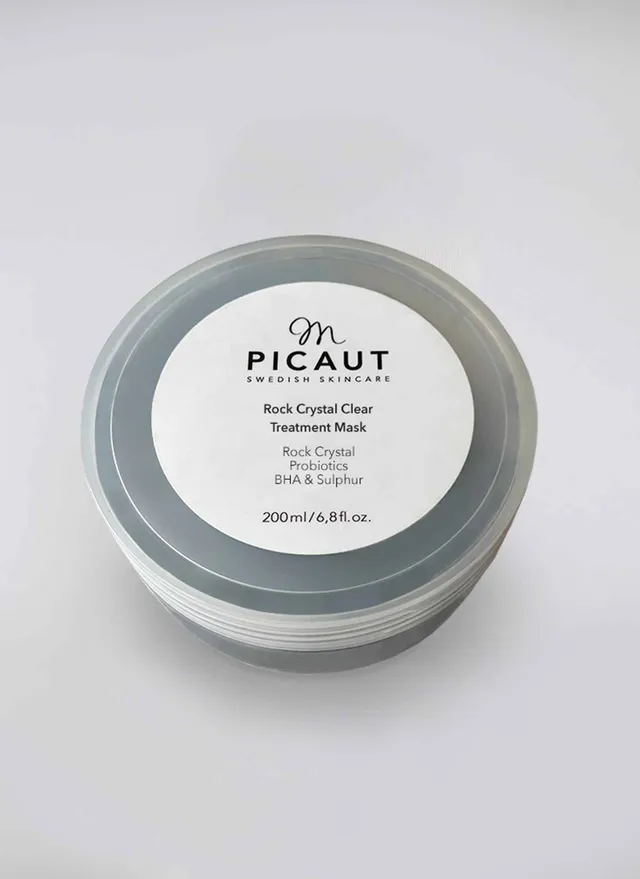 M Picaut Rock Crystal Clear Treatment Mask maske 200 ml klar