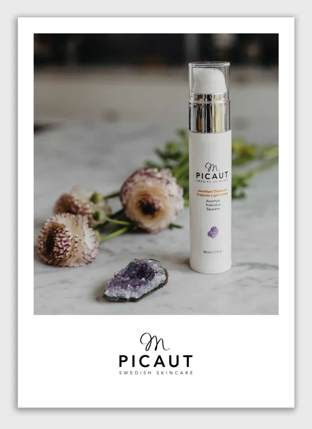 M Picaut Amethyst Obsession plakat 50x70 lilla motiv