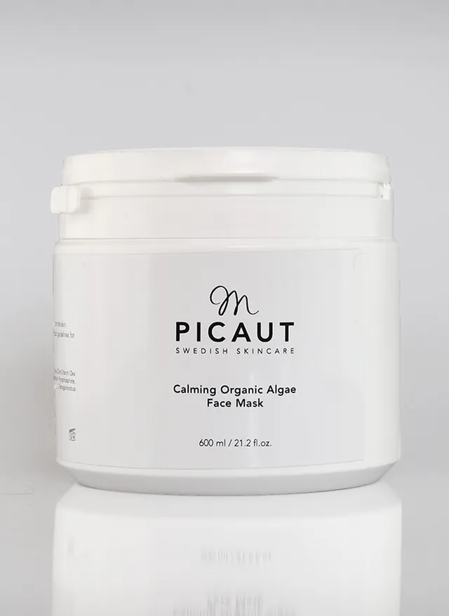 M Picaut Calming Organic Algae ansiktsmaske 600 ml kabin beroligende