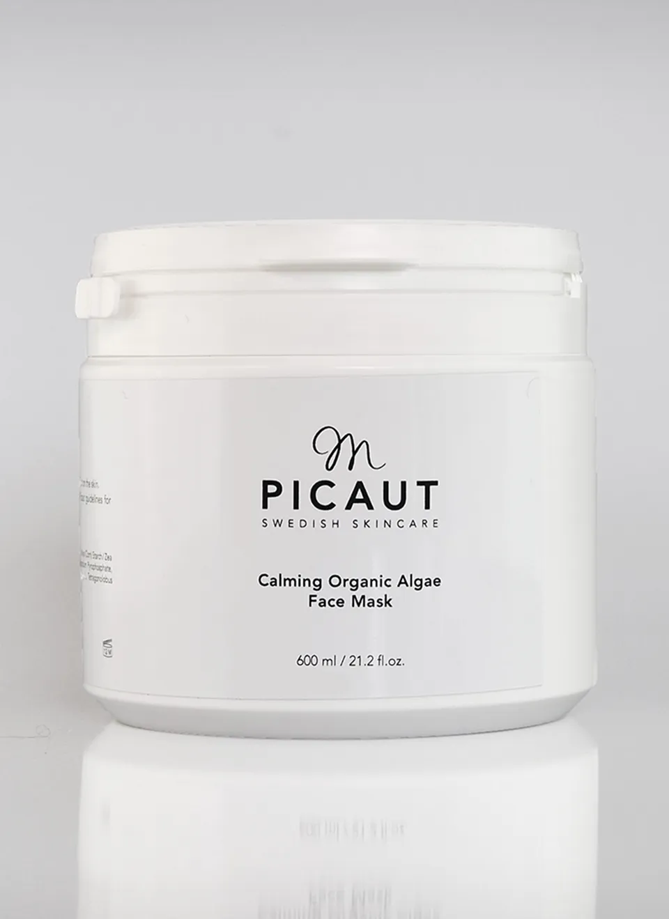 M Picaut Calming Organic Algae ansiktsmaske 600 ml kabin beroligende