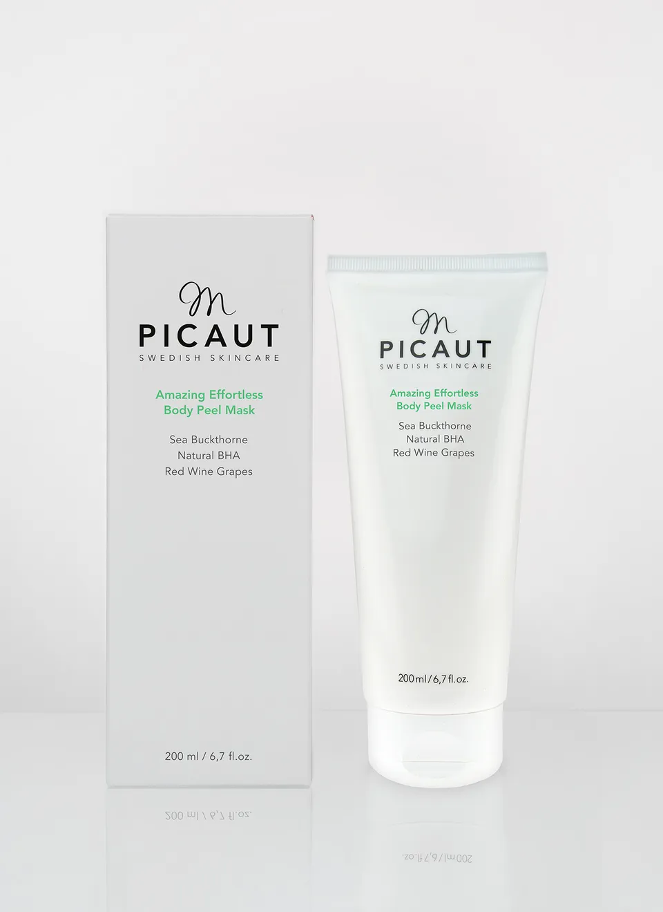 M Picaut Amazing Effortless bodypeeling 200 ml mot kviser