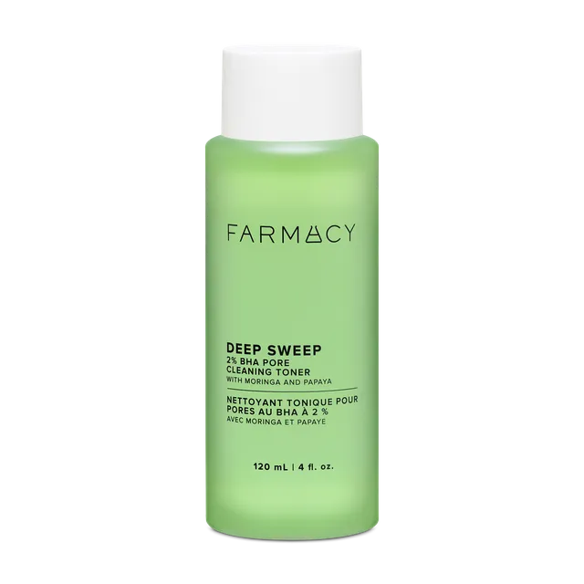 Farmacy Deep Sweep 2% BHA toner 120 ml mot kviser