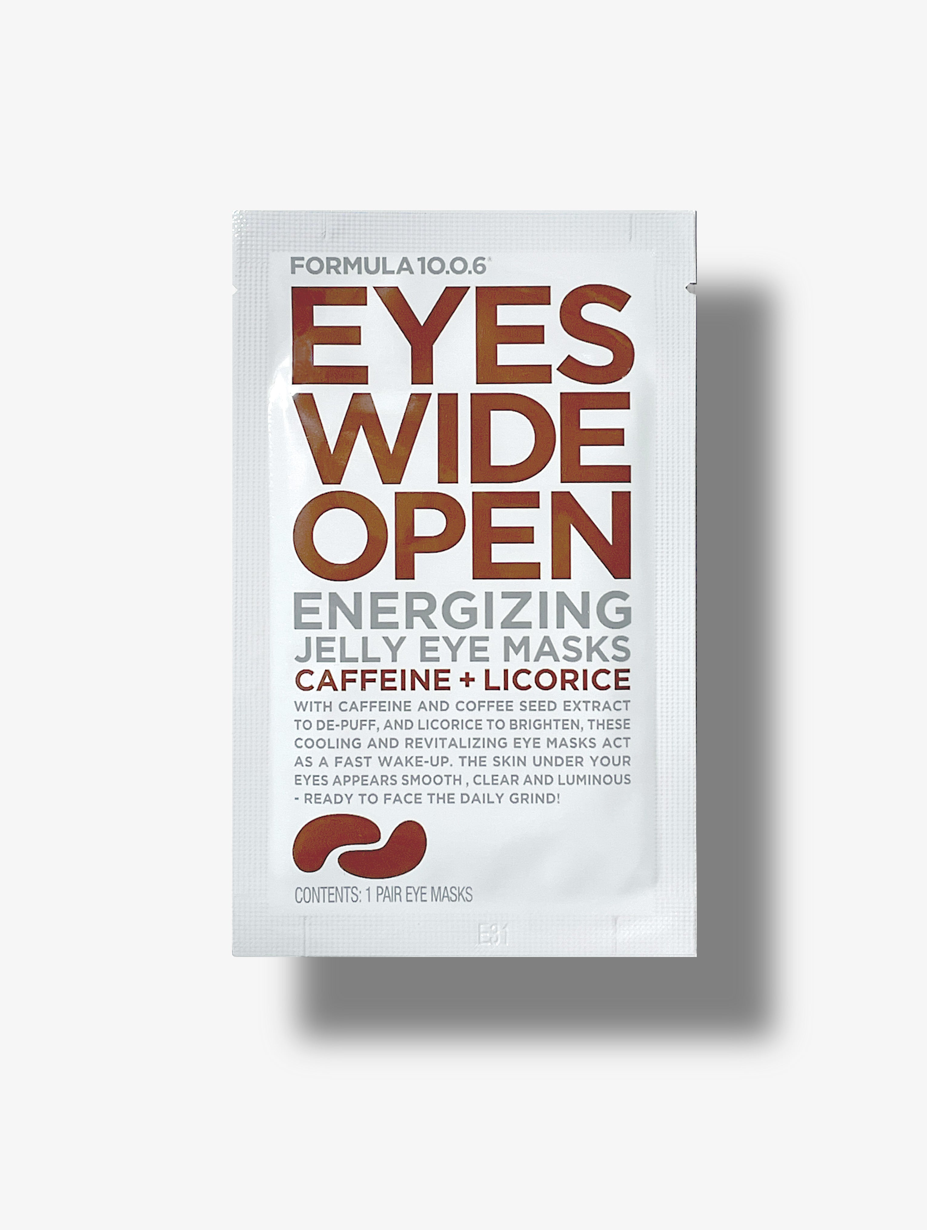 Formula 10.0.6 Eyes Wide Open øyemaske koffein mot kviser