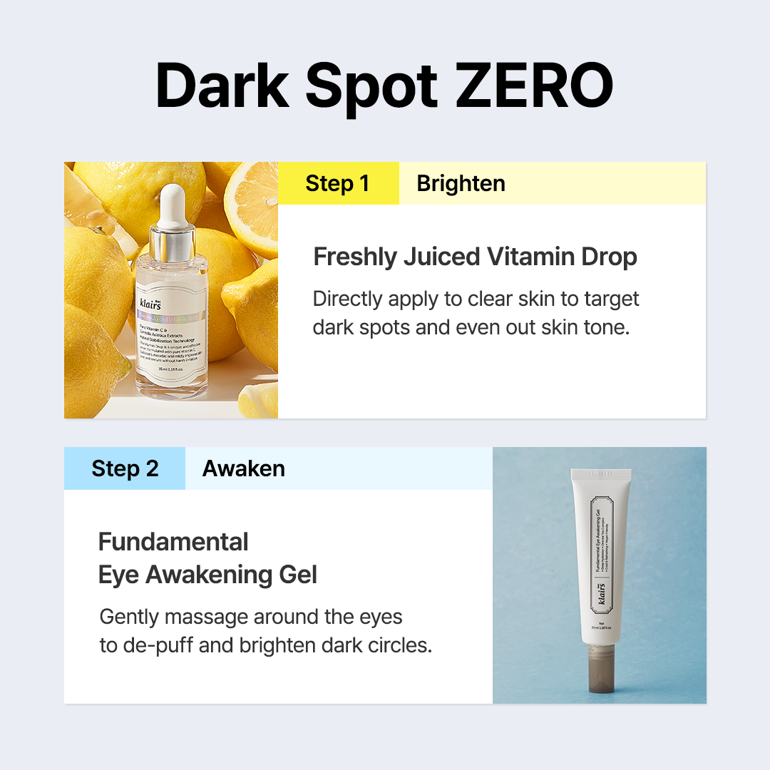 Dear Klairs Dark Spot Correcting Duo serumsett 2-pakning mot flekker