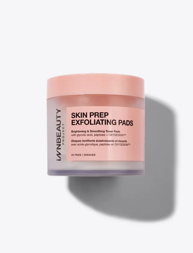 Innbeauty Project Skin Prep eksfoliering pads 45 stk glød