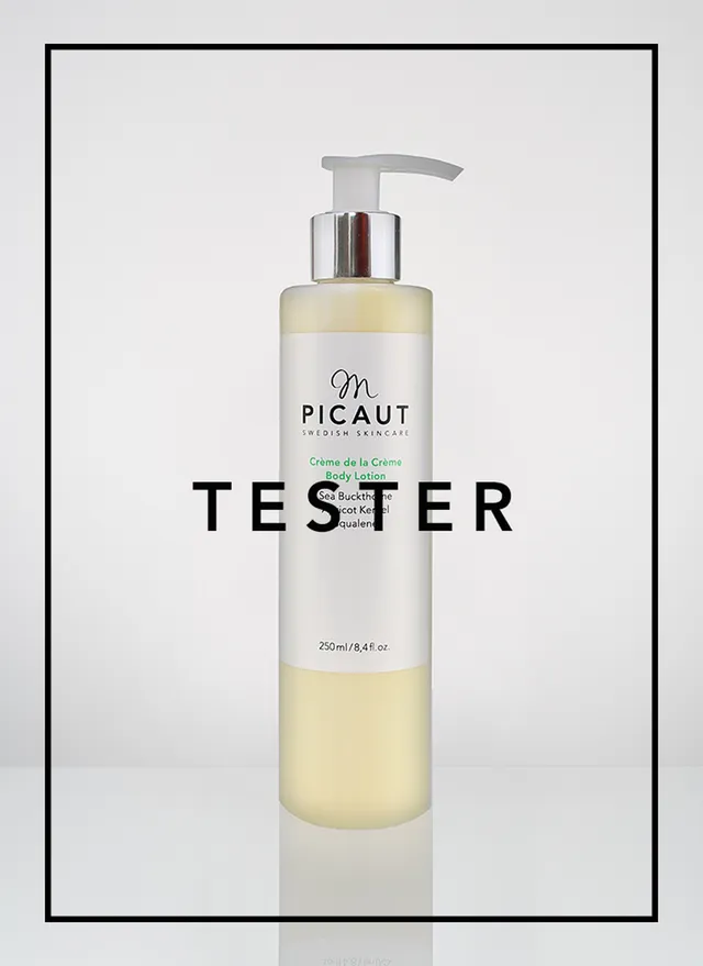 M Picaut Crème de la Crème kroppslotion tester 250 ml mild