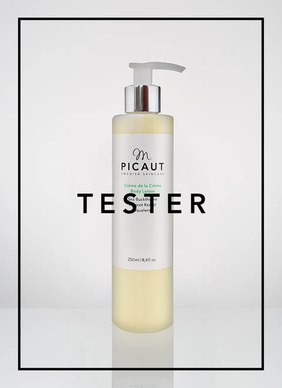M Picaut Crème de la Crème kroppslotion tester 250 ml mild