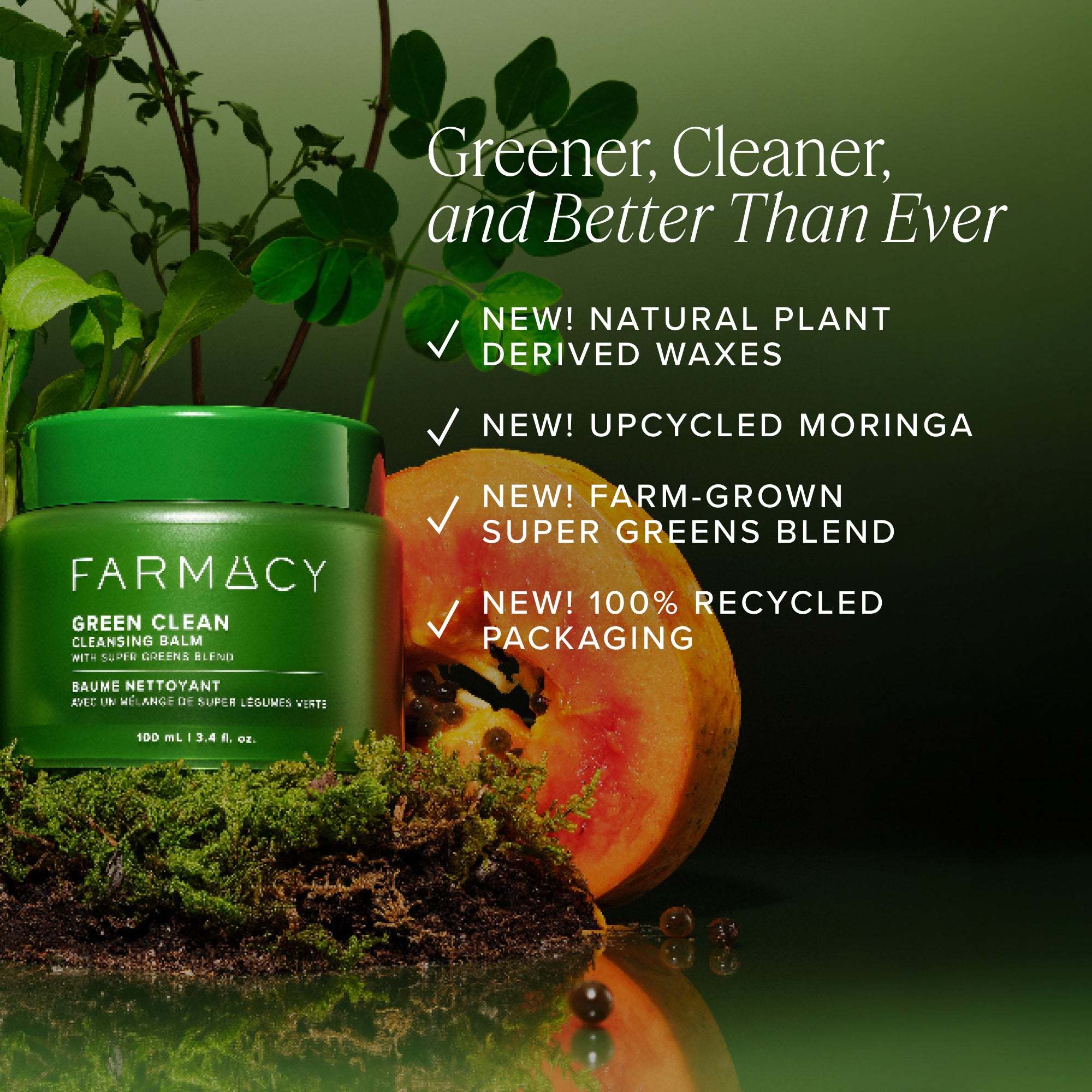 Farmacy Melt + Moisturize Duo gavesett 30 ml + 15 ml fuktighetsgivende