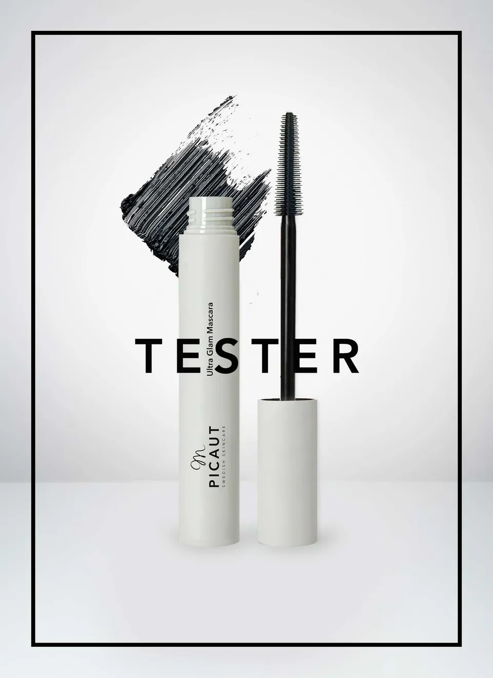 M Picaut Ultra Glam Mascara maskara svart 10 ml tester