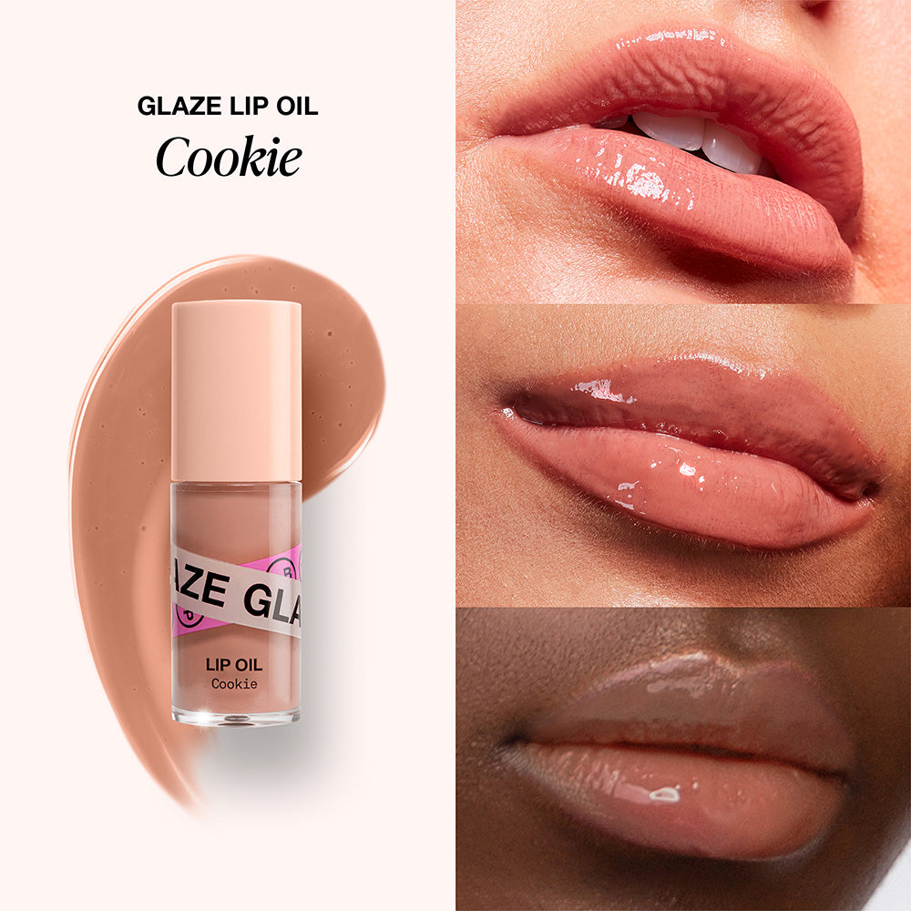 Innbeauty Project Latte Lips Glaze Duo leppeolje 2-pak