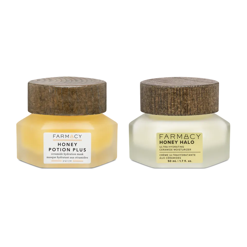 Farmacy Honey Skin Duo hudpleiesett gavesett honning
