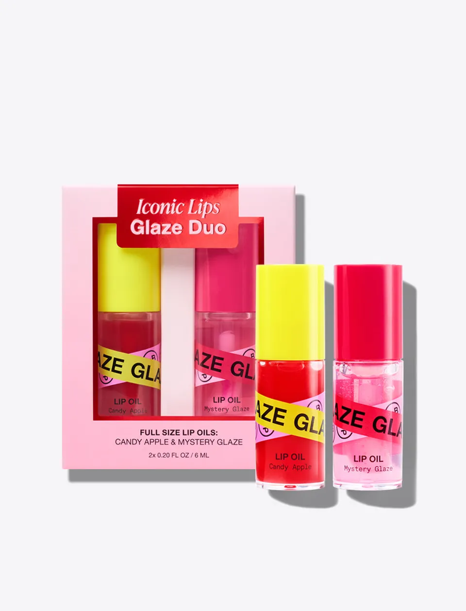 Innbeauty Project Iconic Lips Glaze Duo leppeolje 2-pak